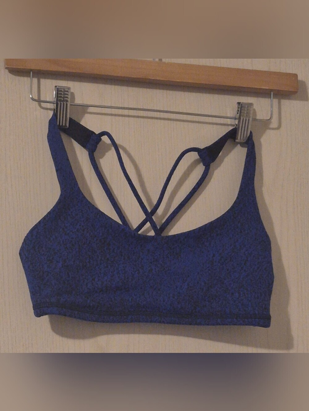 Lululemon Free To Be Bra Mineral Deposit Lunar Eclipse Royal Size 4